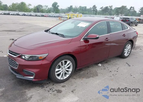 2016 Chevrolet Malibu Lt из США, поврежденный, VIN 1G1ZE5ST8GF280098